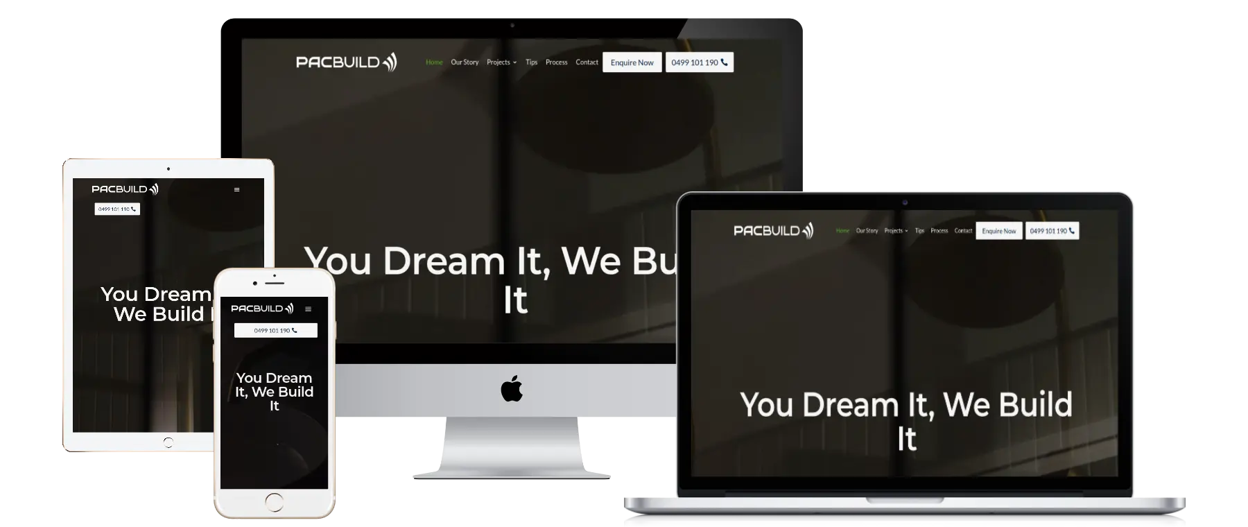 Pacbuild Mockup