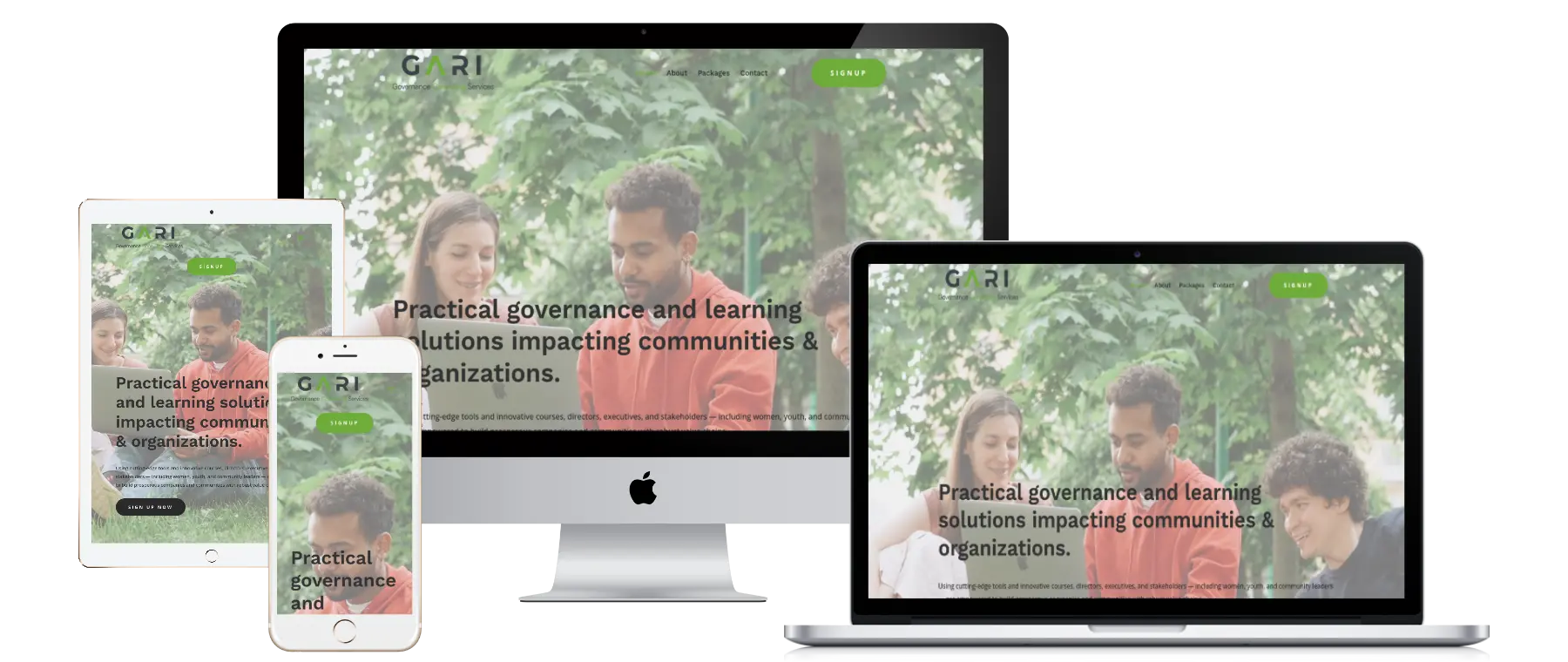 garis consultant mockup